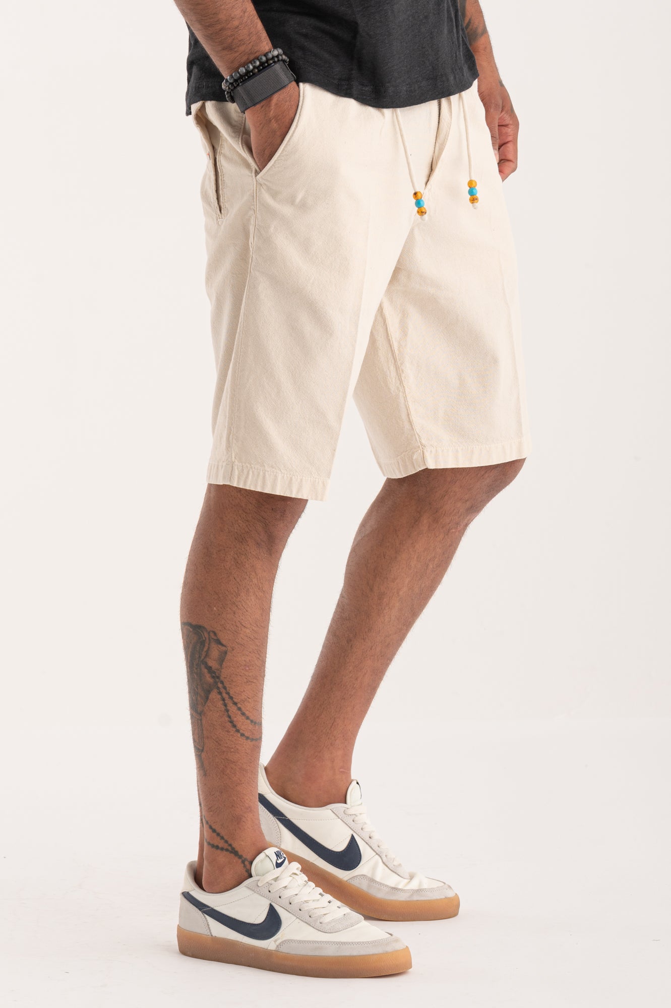 Shorts CampNou misto lino