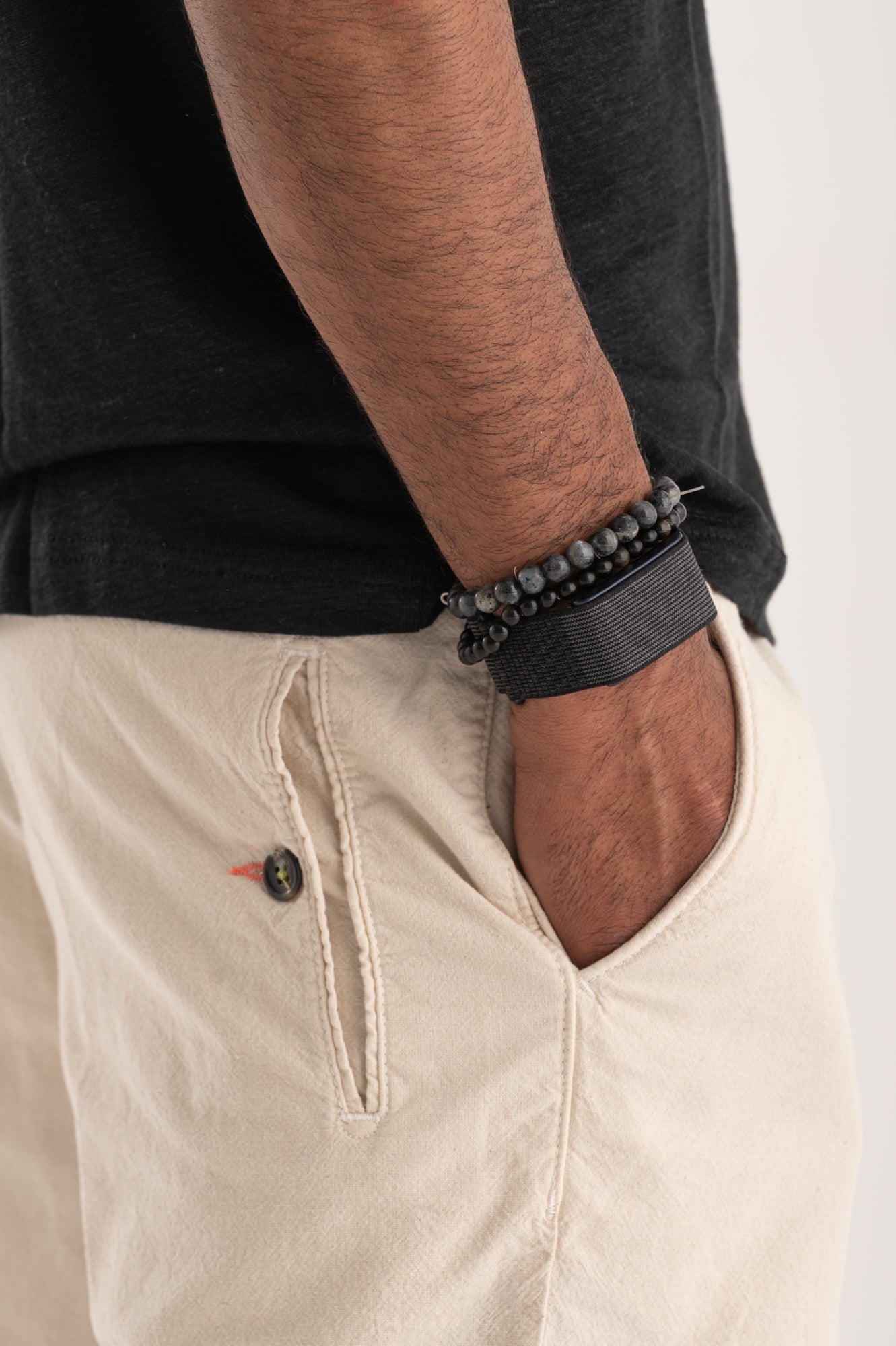 Shorts CampNou misto lino