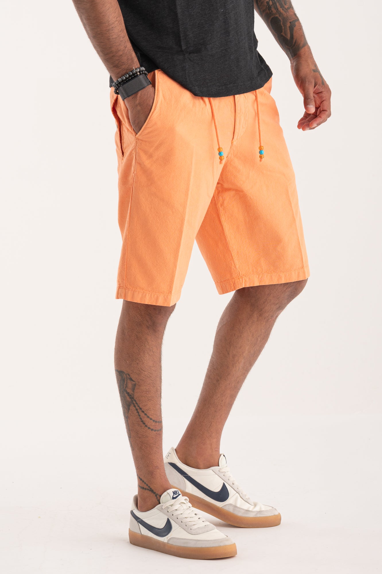 Shorts CampNou misto lino