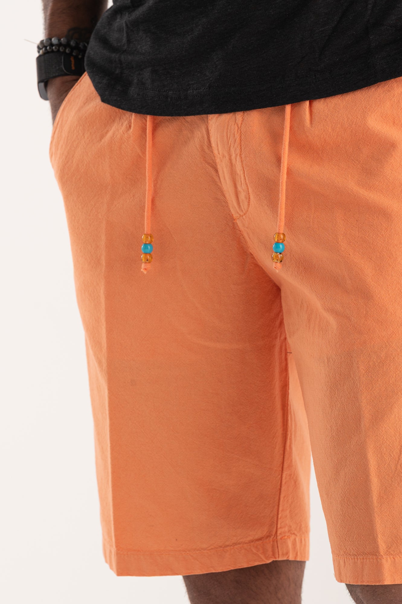 Shorts CampNou misto lino