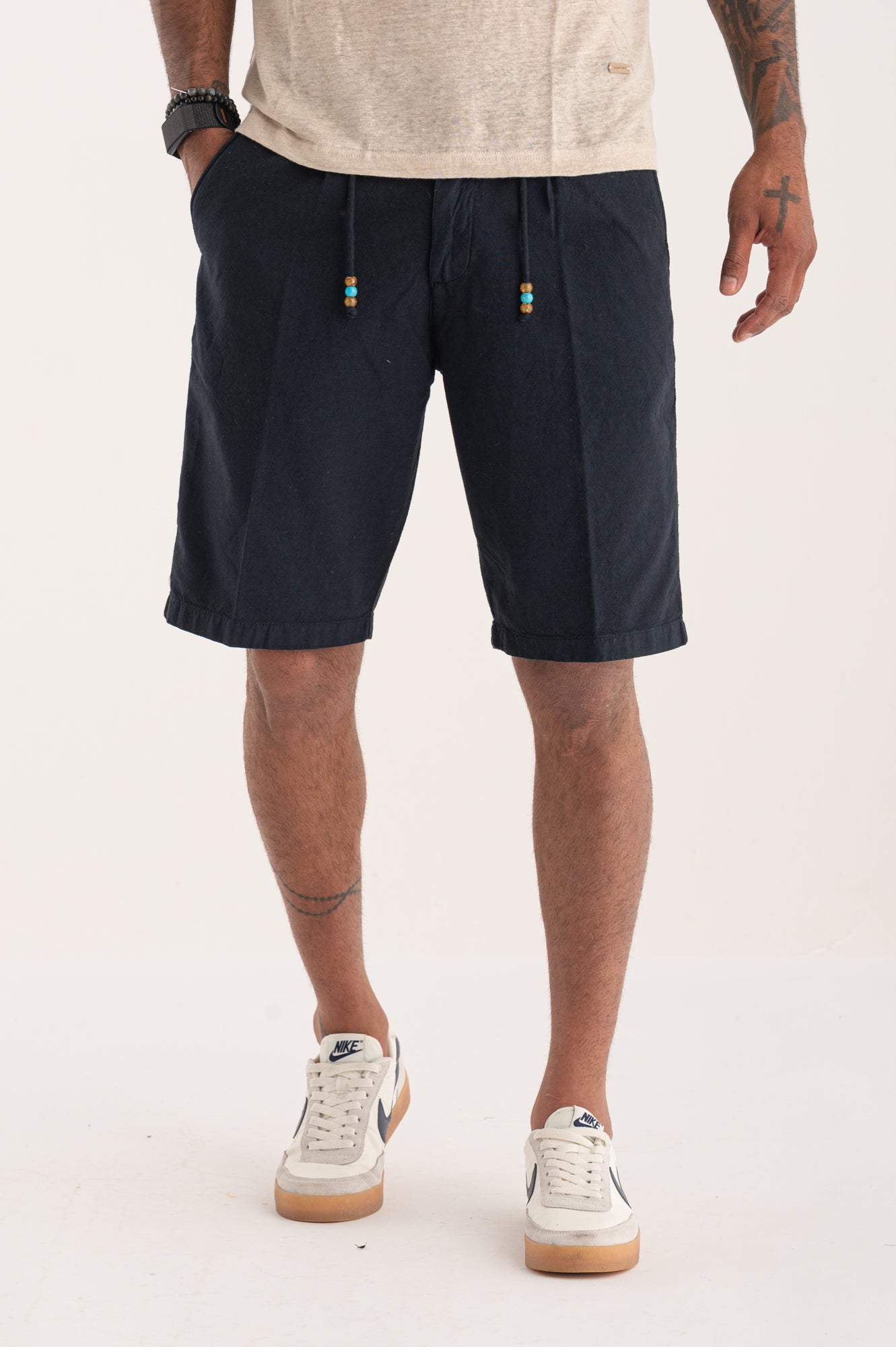 Shorts CampNou misto lino
