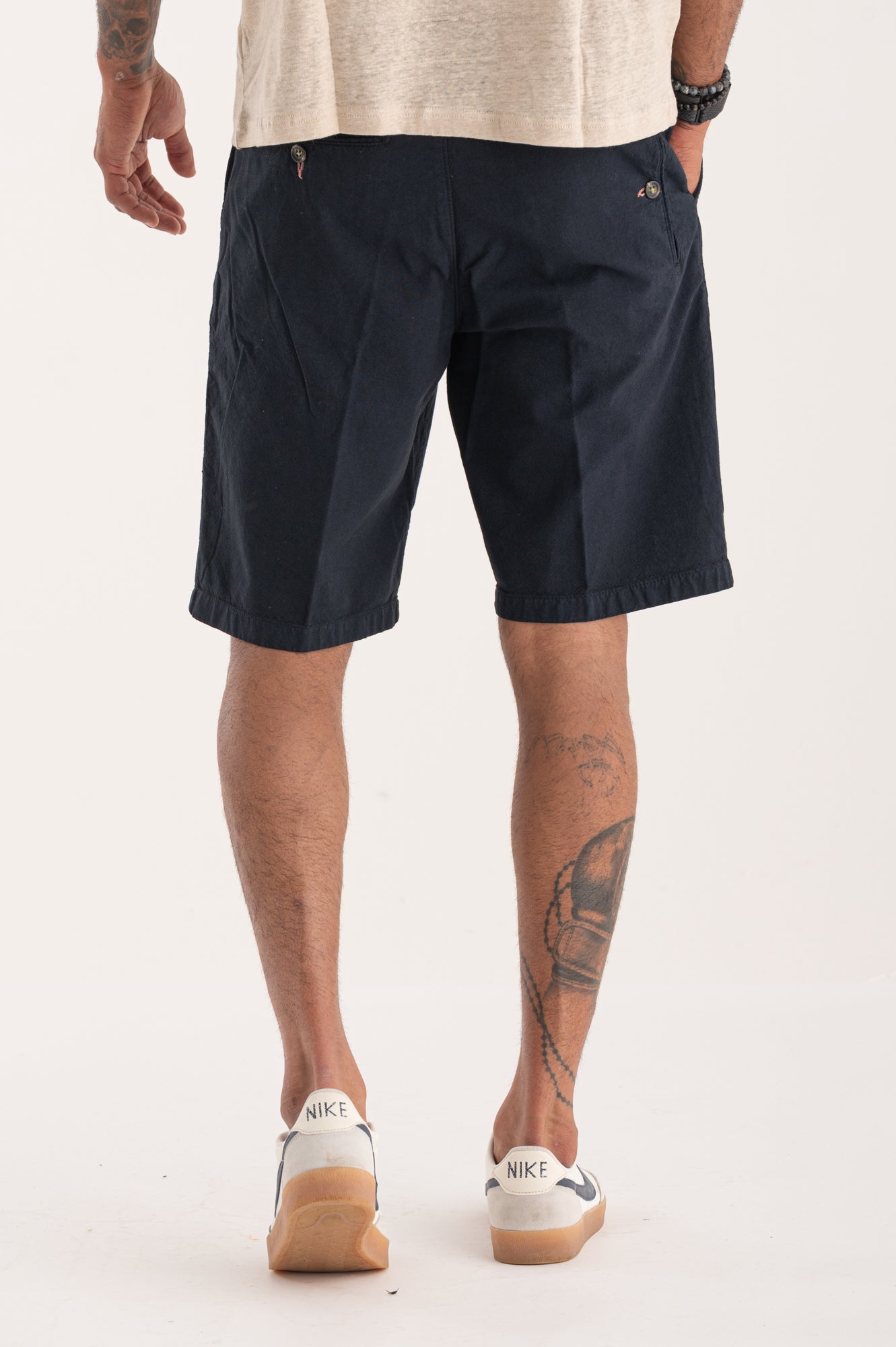 Shorts CampNou misto lino