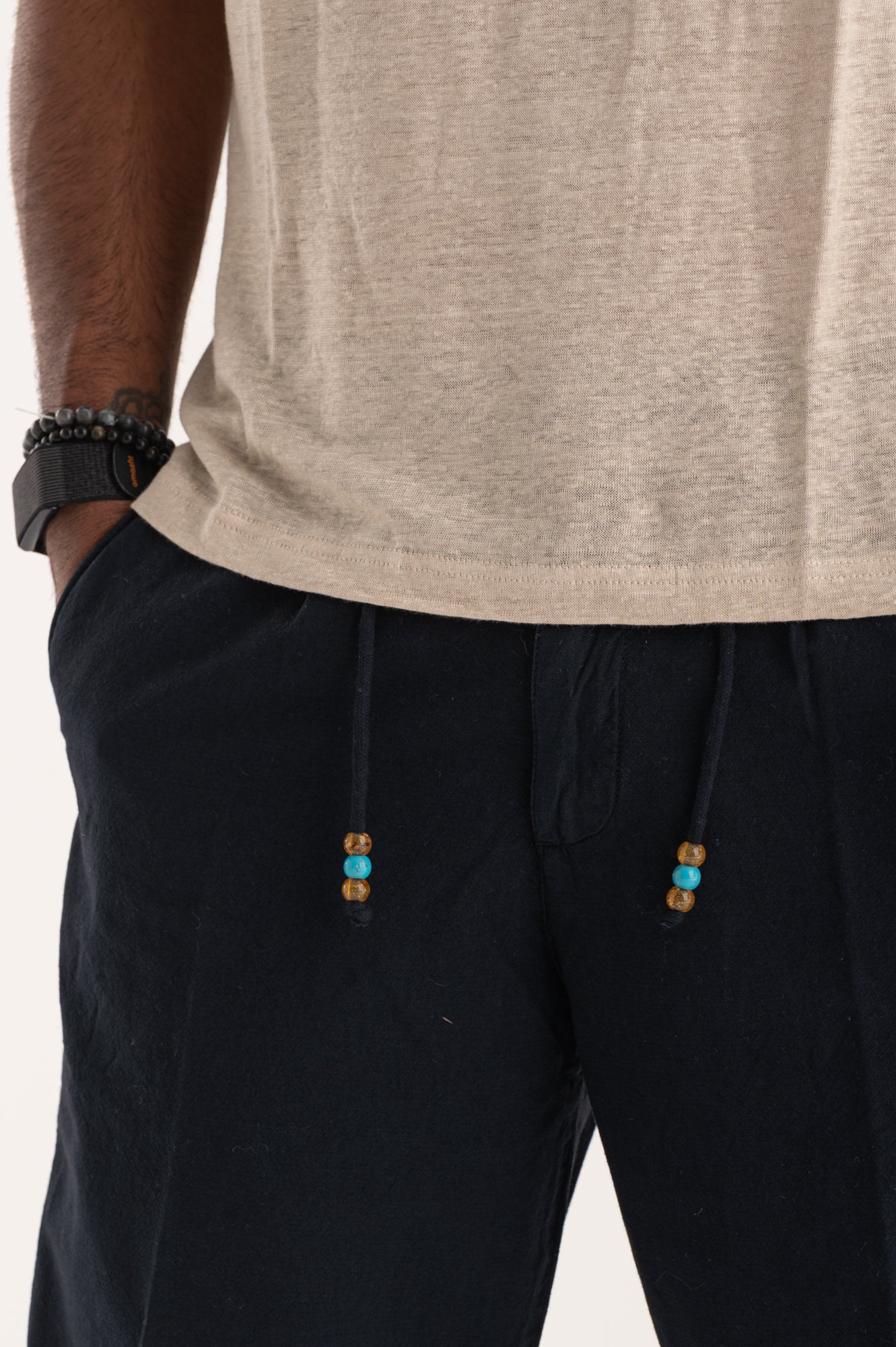 Shorts CampNou misto lino