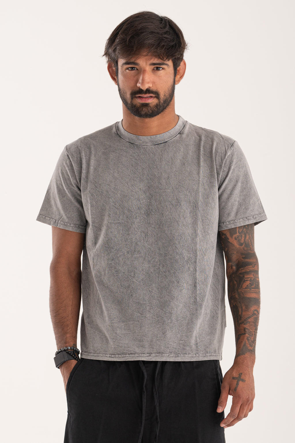 Tee stone wash