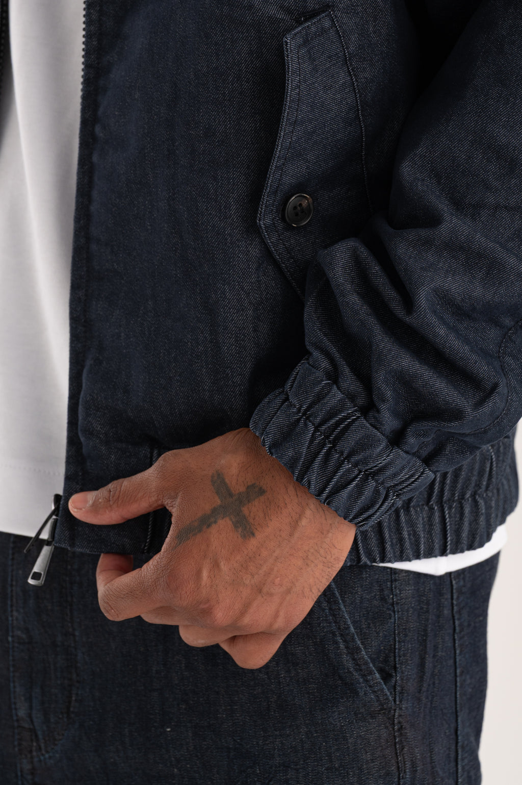 Bomber coordinato jeans