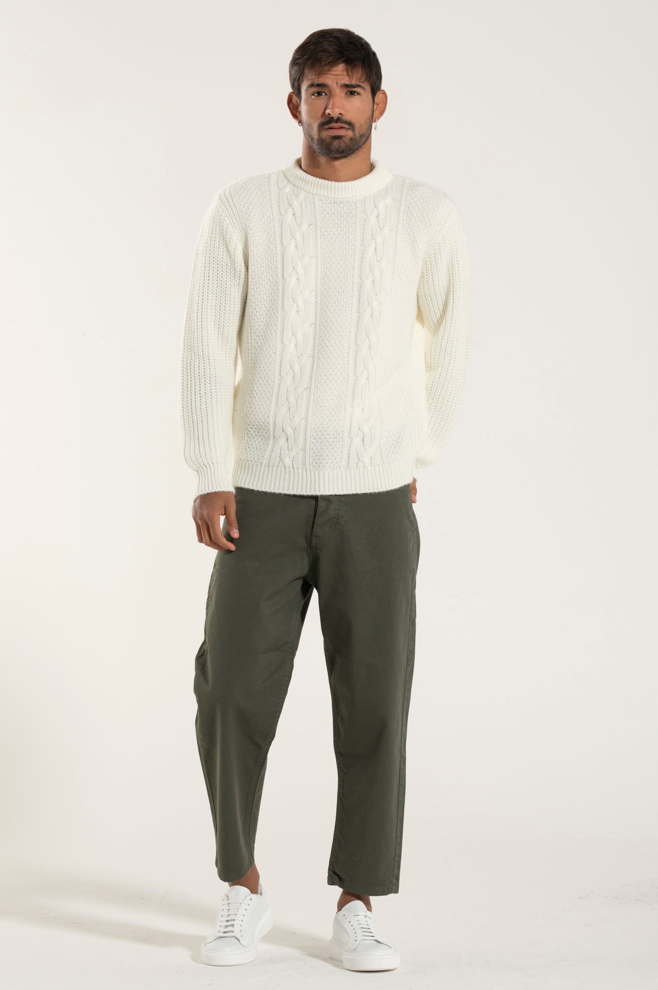 Maglia trecce Myden 006
