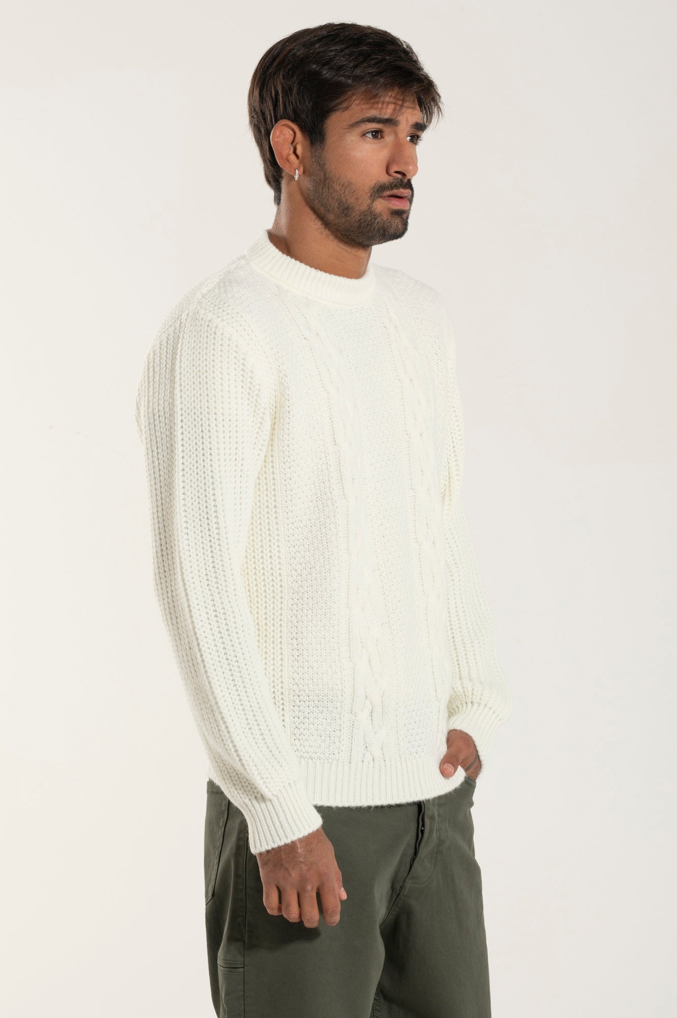 Maglia trecce Myden 006