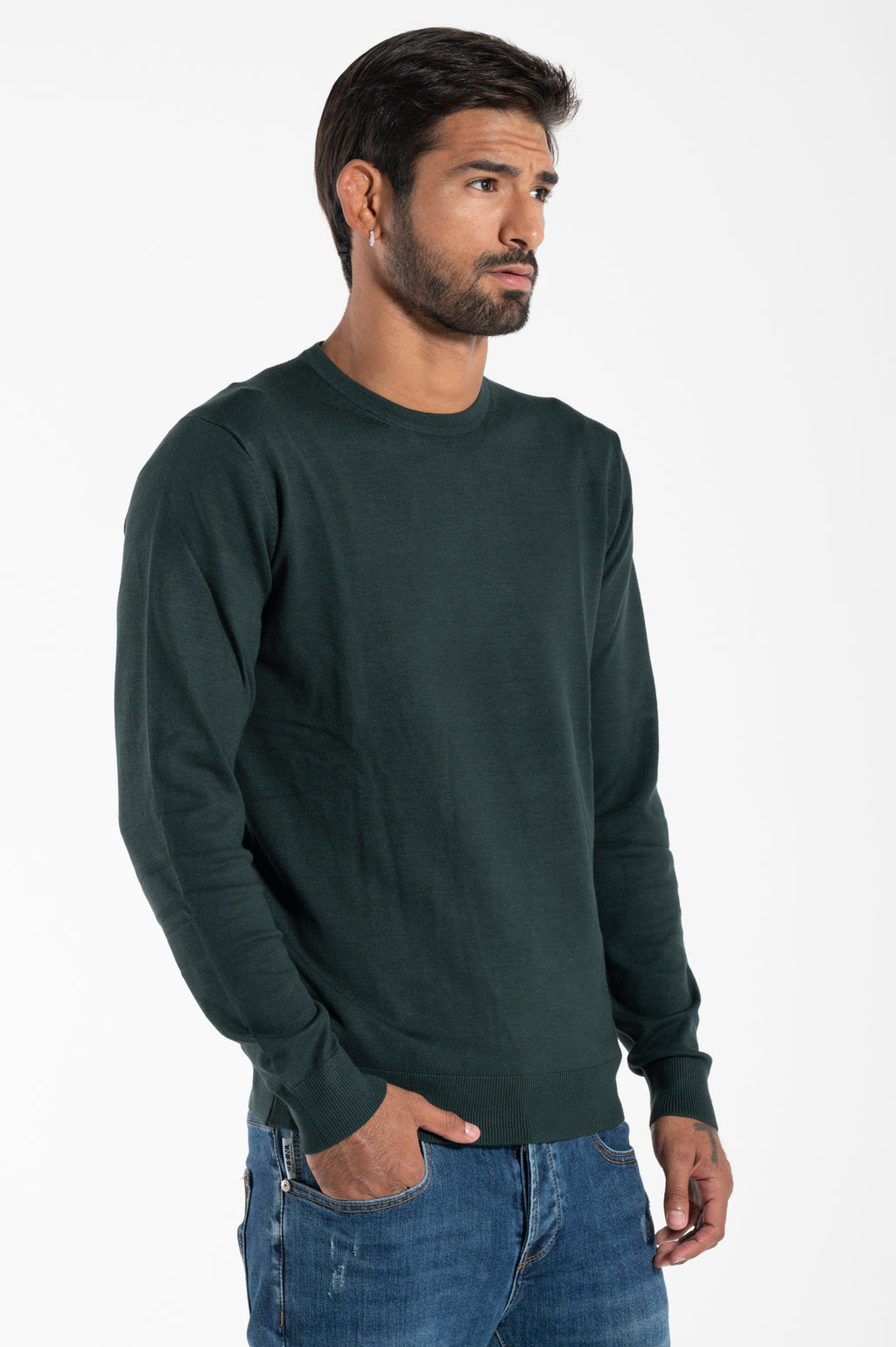 Jersey Berna Essential con cuello redondo