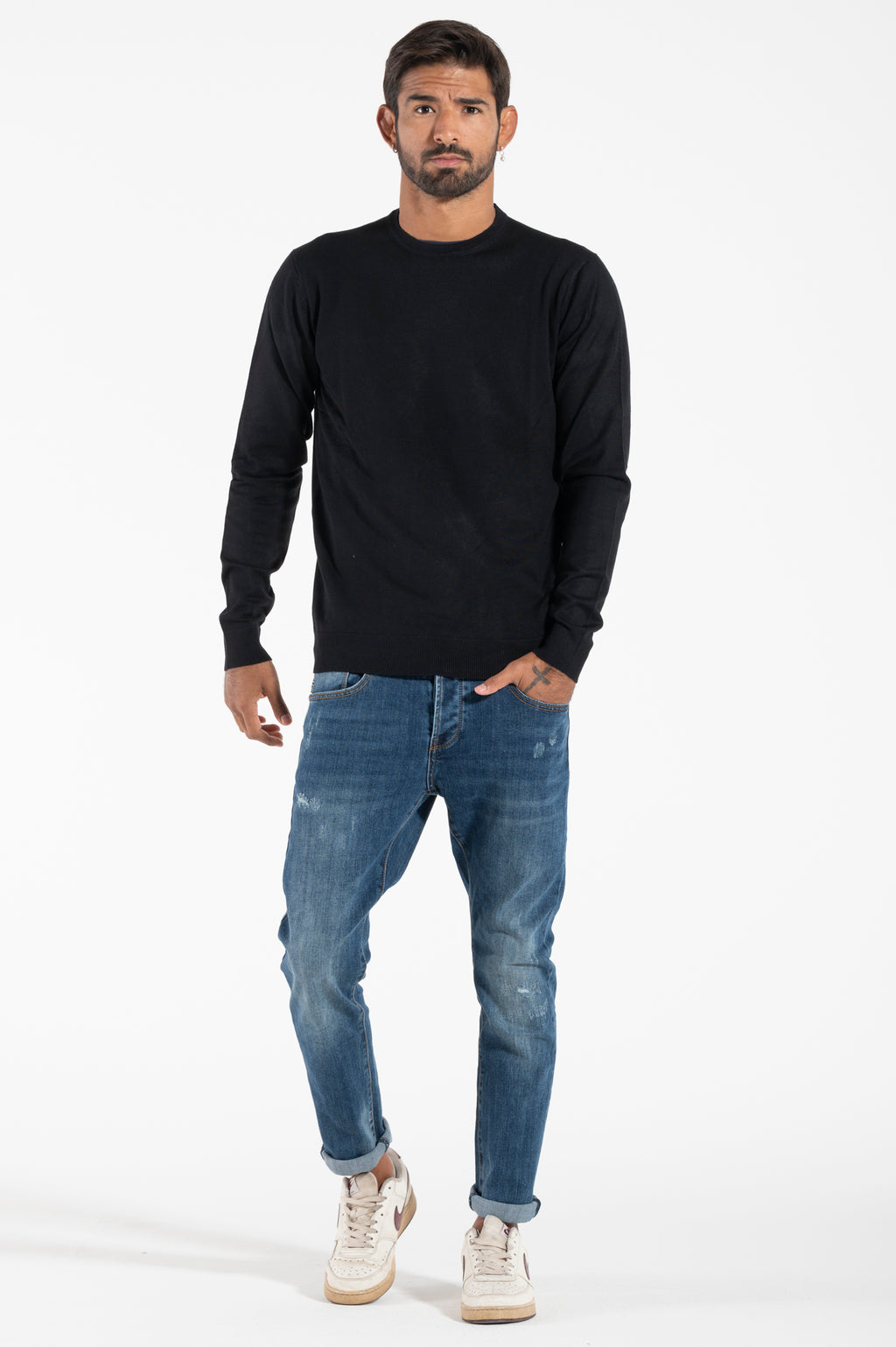 Jersey Berna Essential con cuello redondo