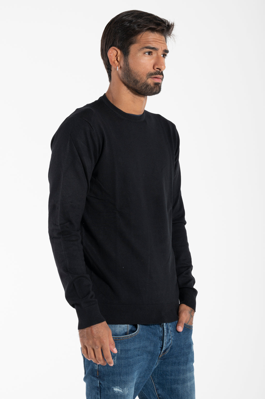Jersey Berna Essential con cuello redondo