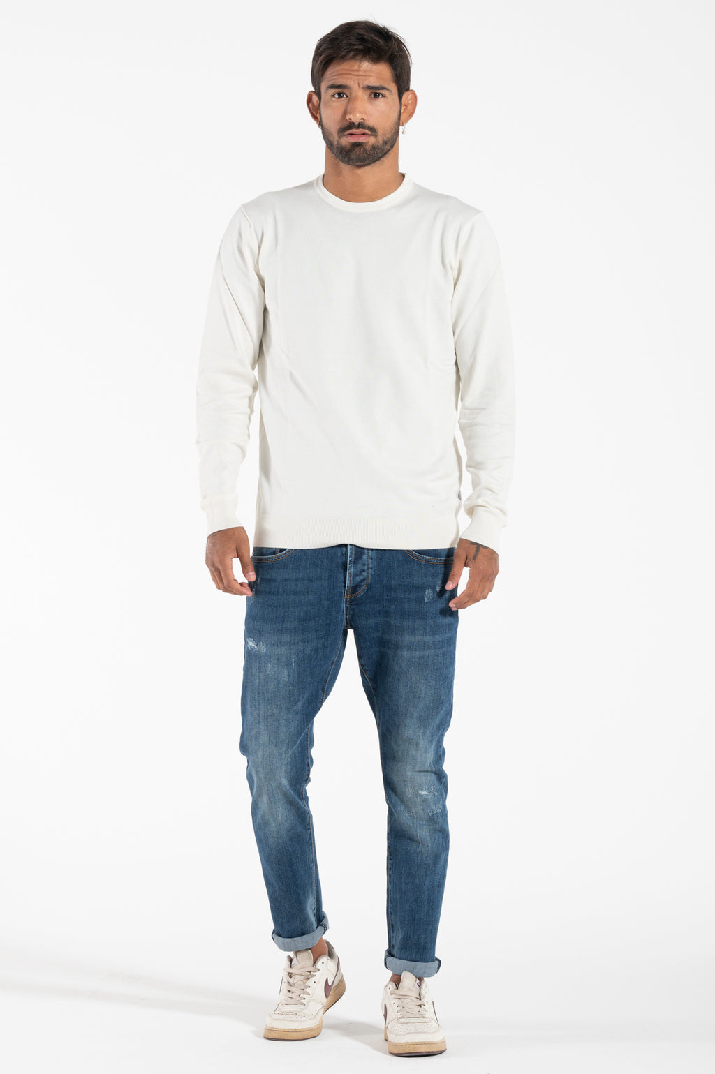 Jersey Berna Essential con cuello redondo