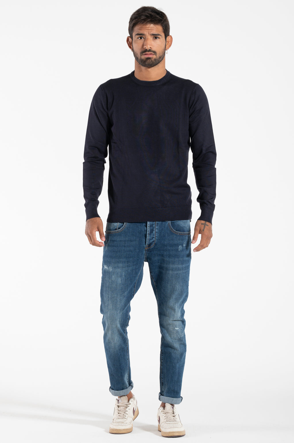 Jersey Berna Essential con cuello redondo