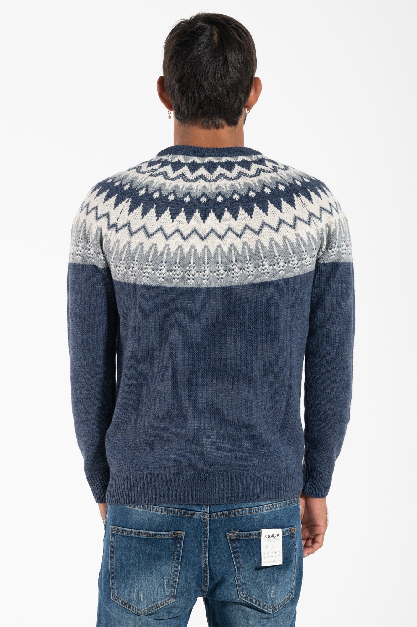Girocollo BL11 jacquard