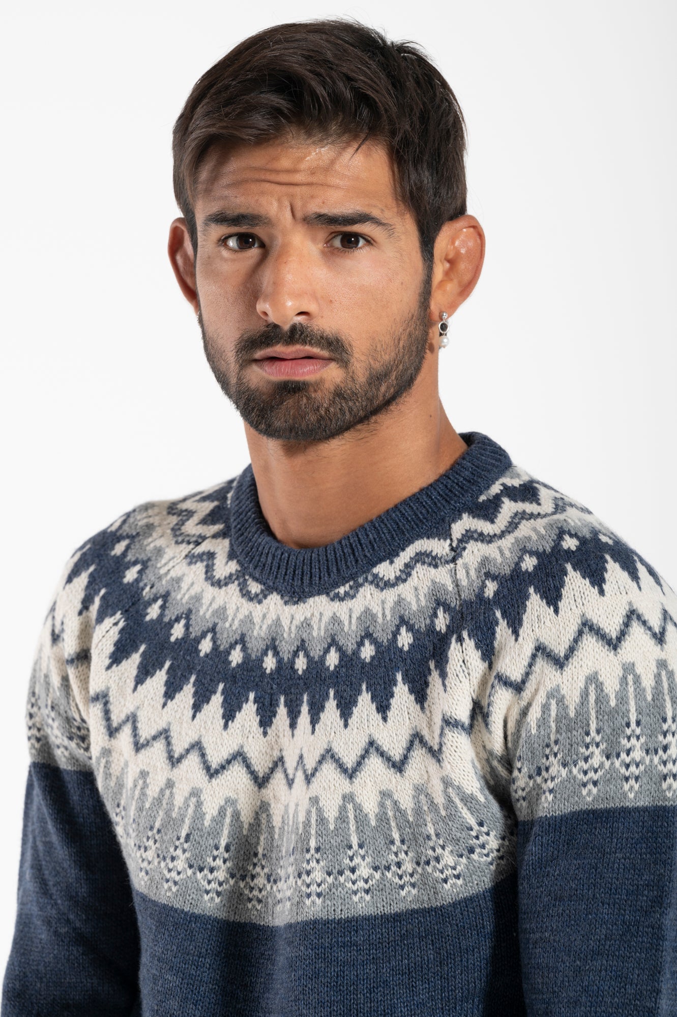 Girocollo BL11 jacquard