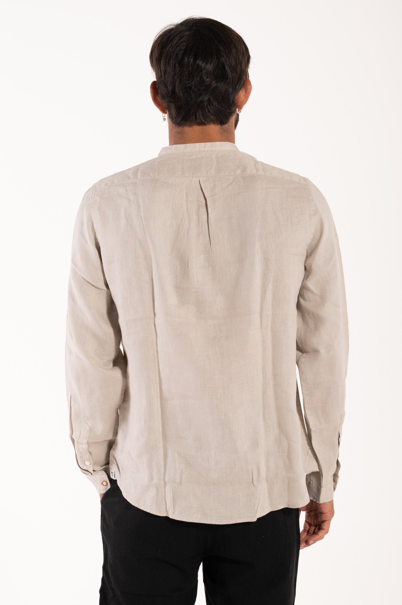 Camicia coreana lino berna