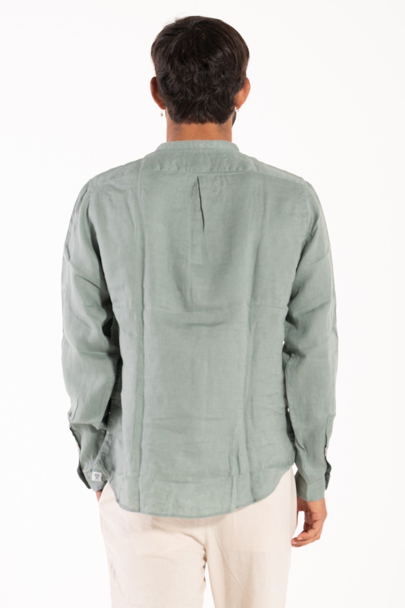 Camicia coreana lino berna