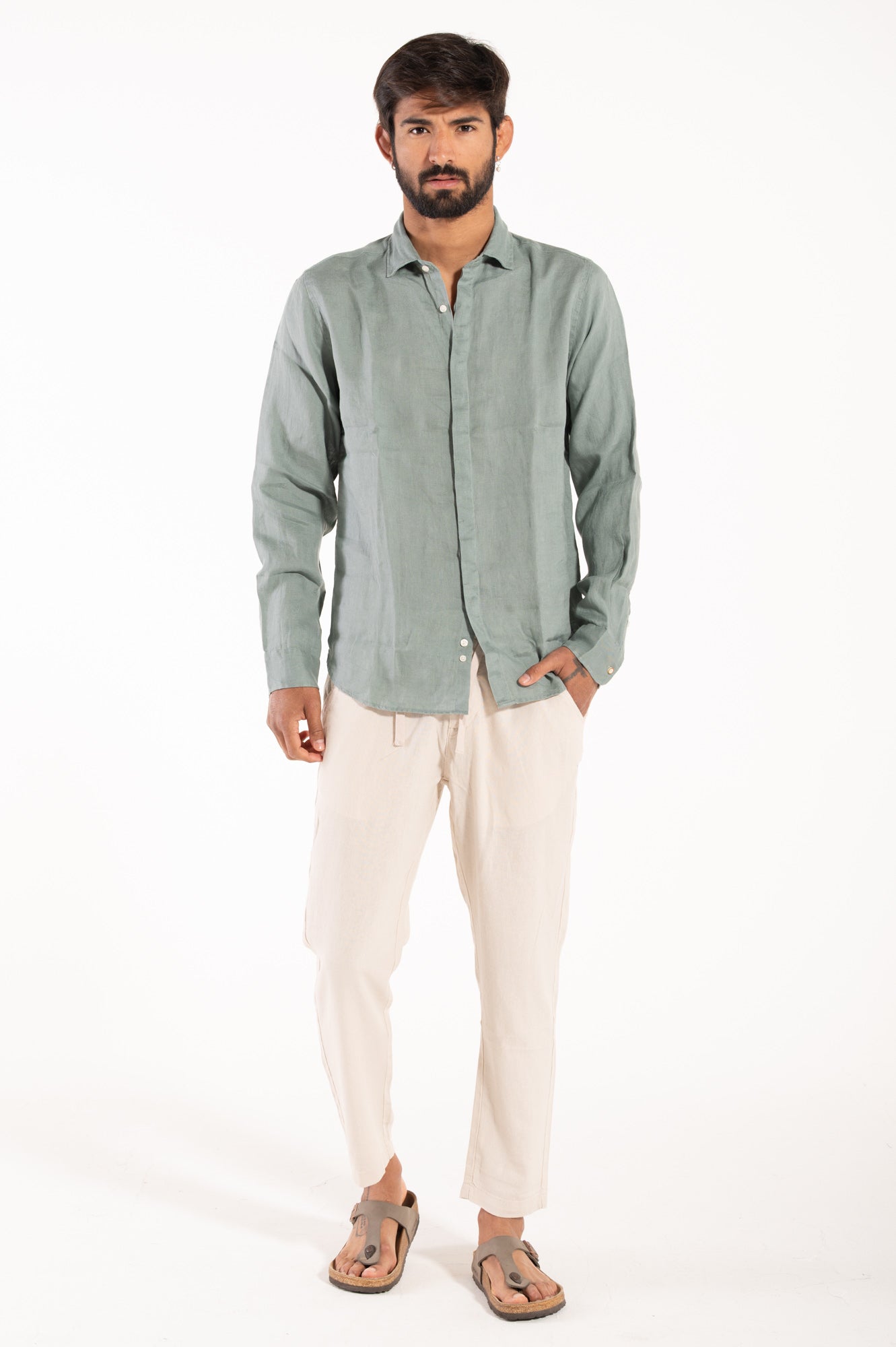 Camicia lino Berna