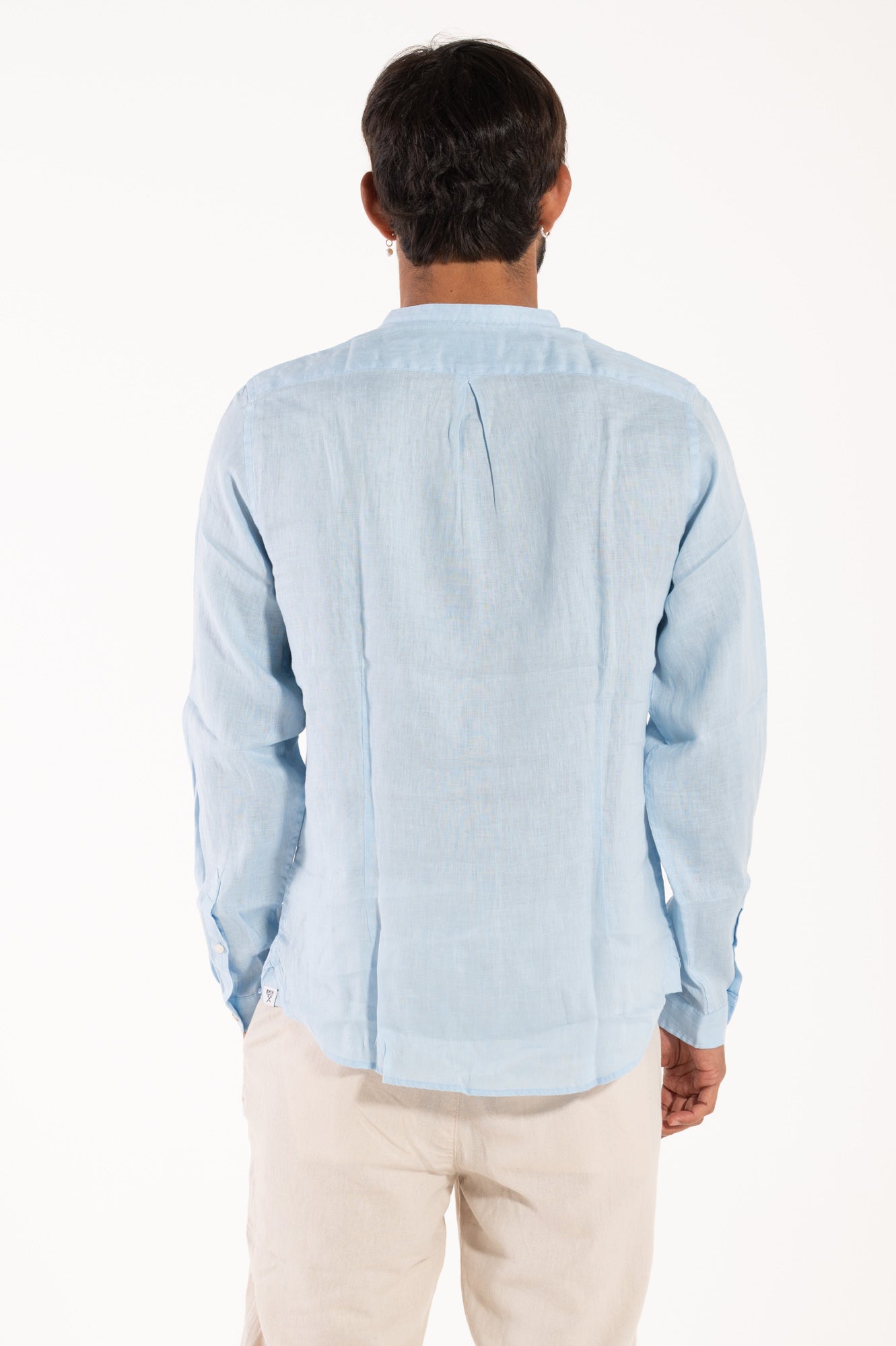 Camicia coreana lino berna