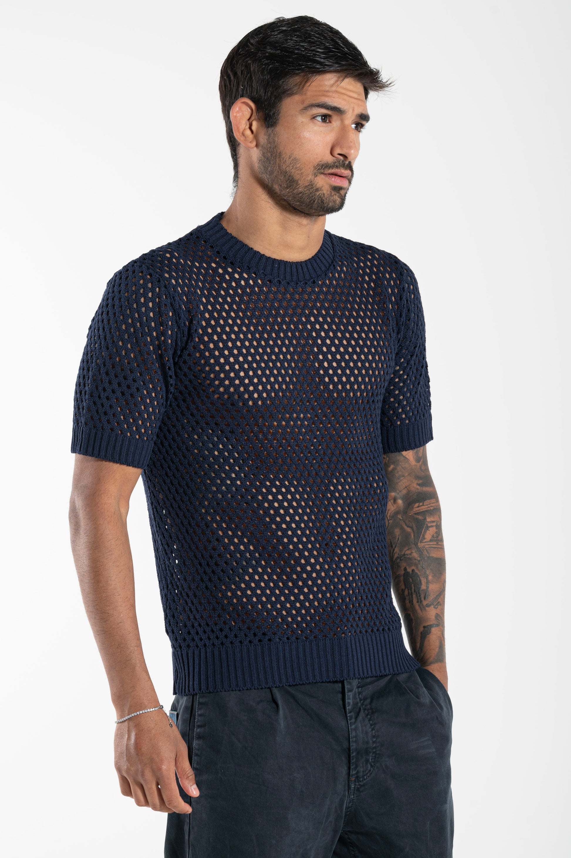 MAGLIA TRAFORATA