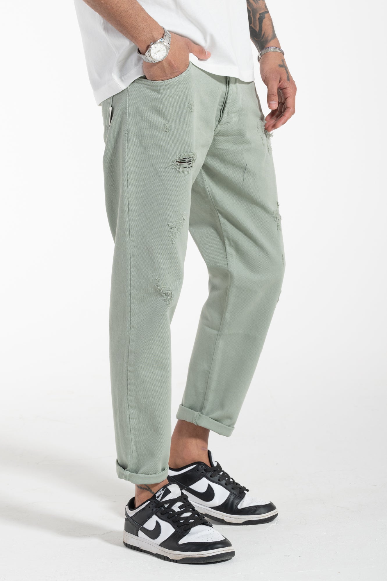 Jeans bull denim Cropped Fit