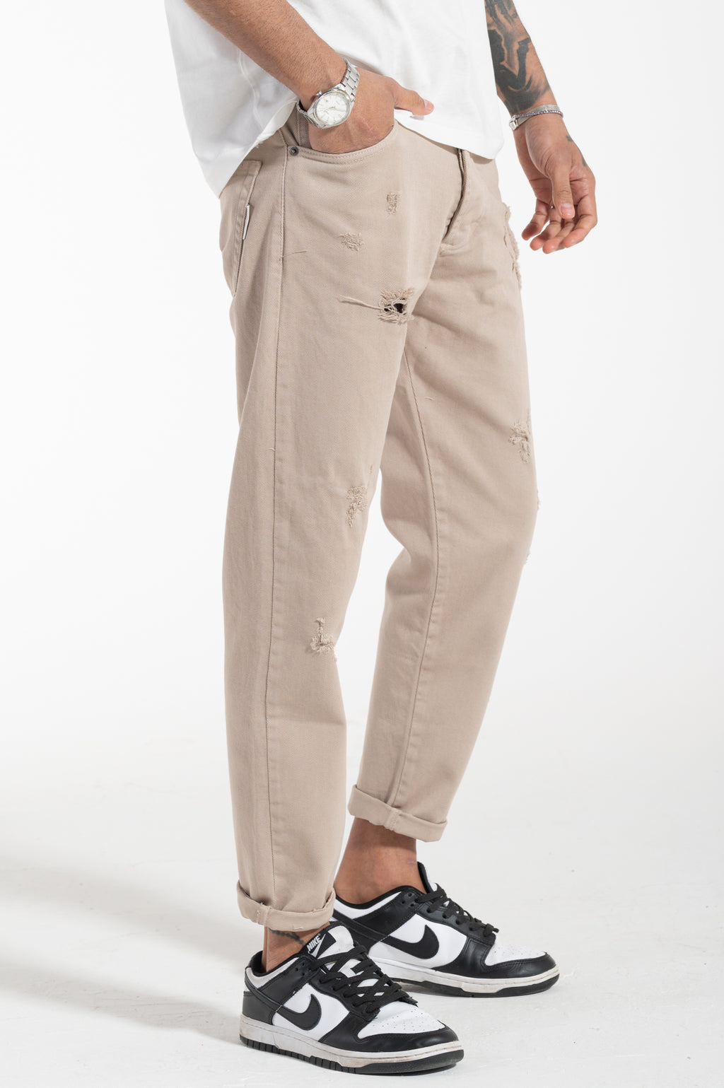 Jeans bull denim Cropped Fit