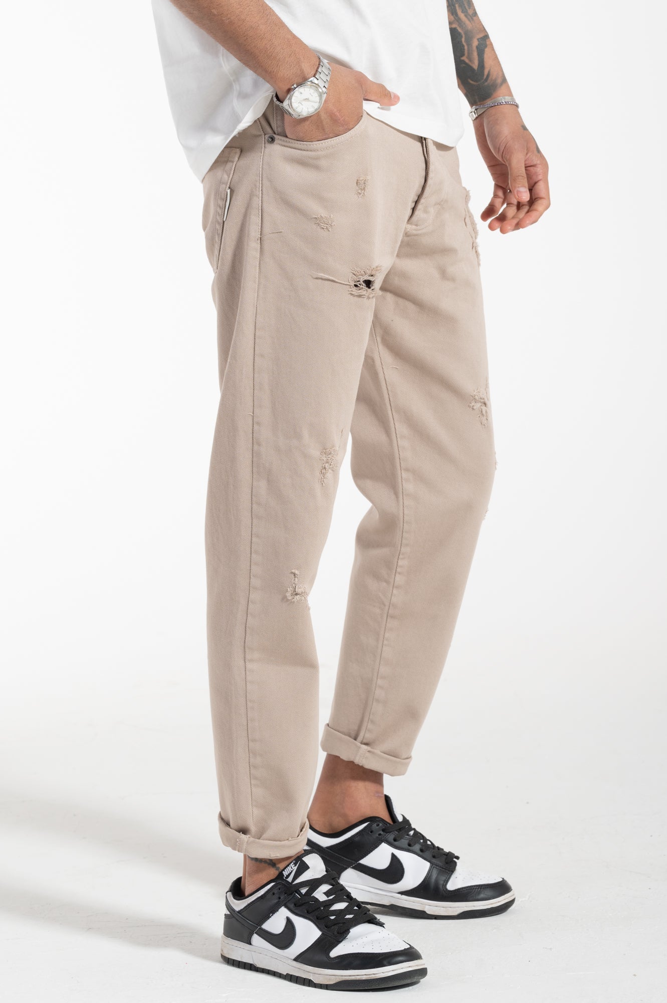 Jeans bull denim Cropped Fit