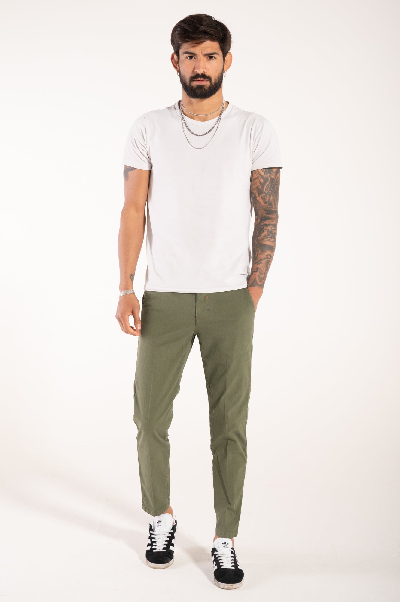 Wembley Slim Fit Linen Pants