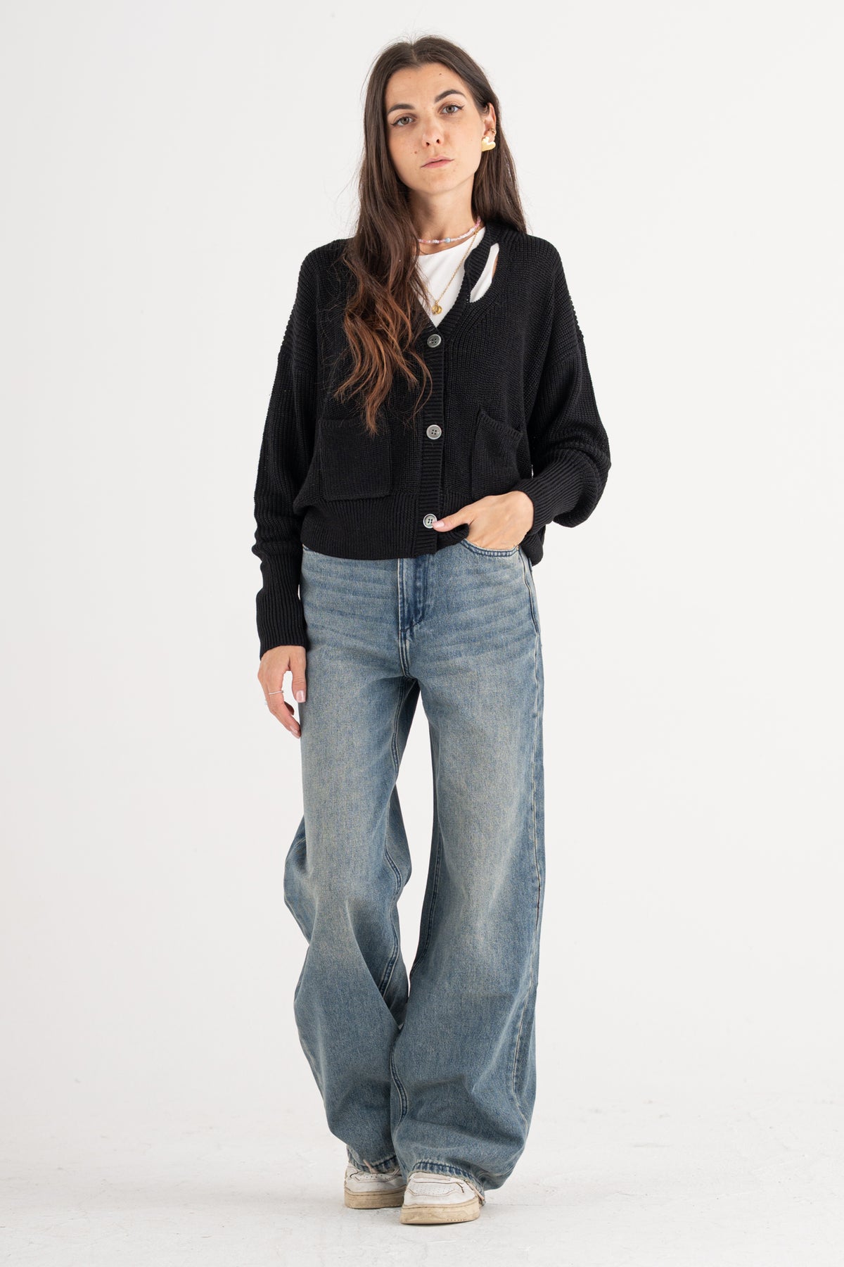 Cardigan lurex Gianni Lupo