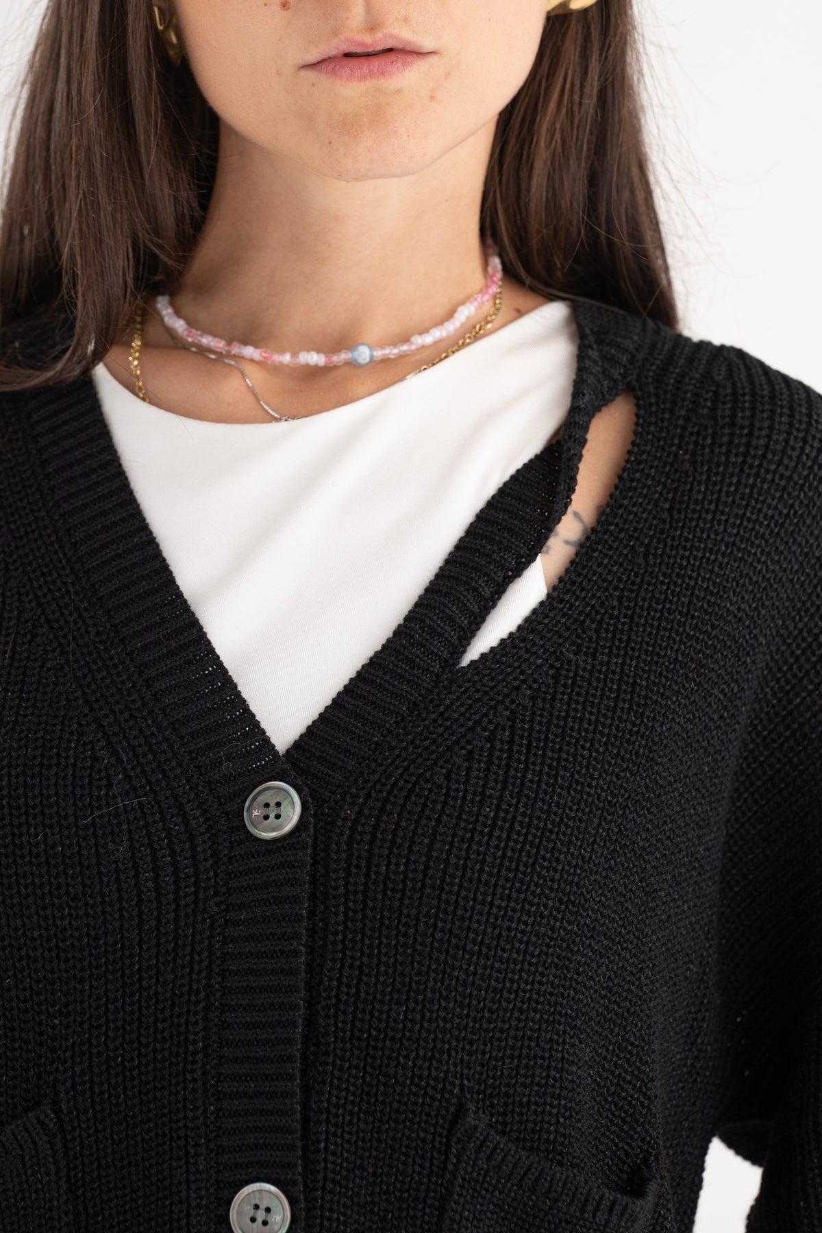 Cardigan lurex Gianni Lupo