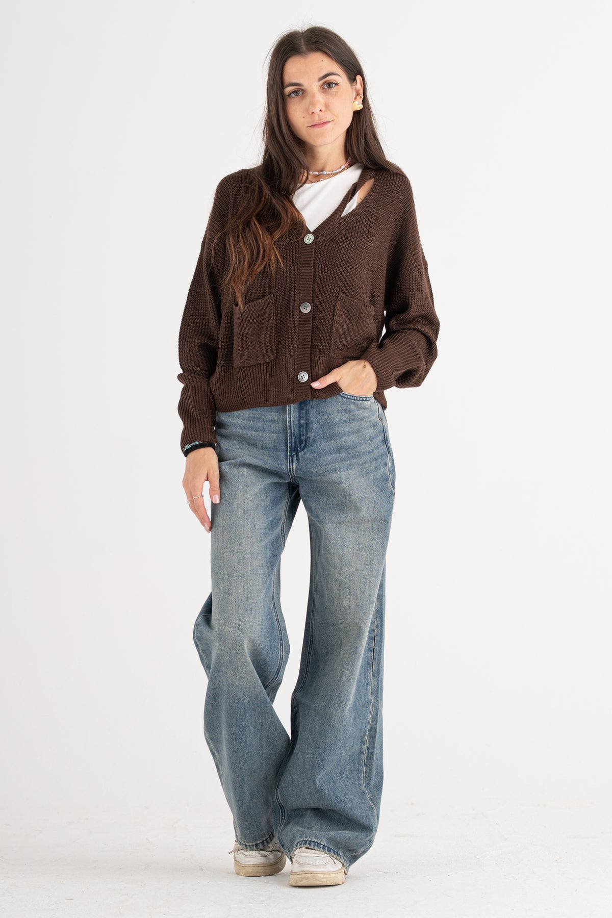 Cardigan lurex Gianni Lupo