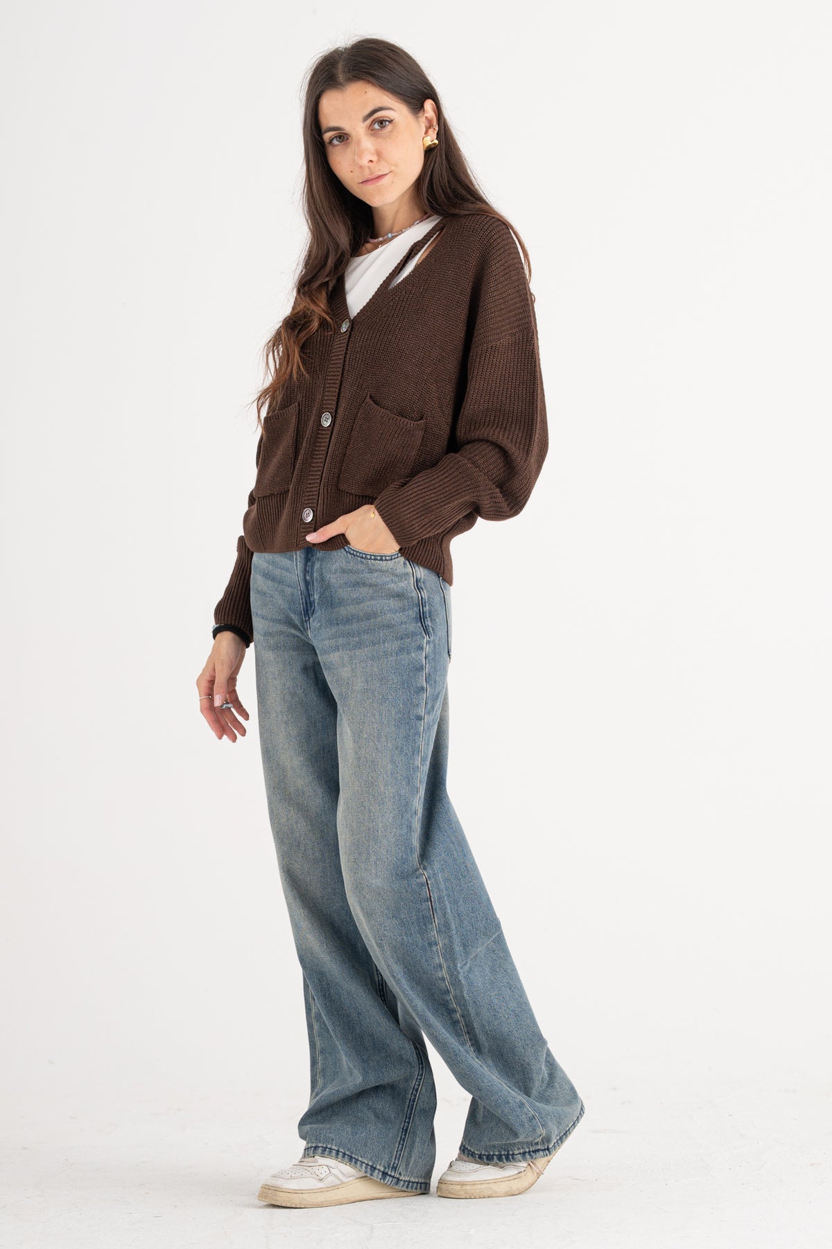 Cardigan lurex Gianni Lupo
