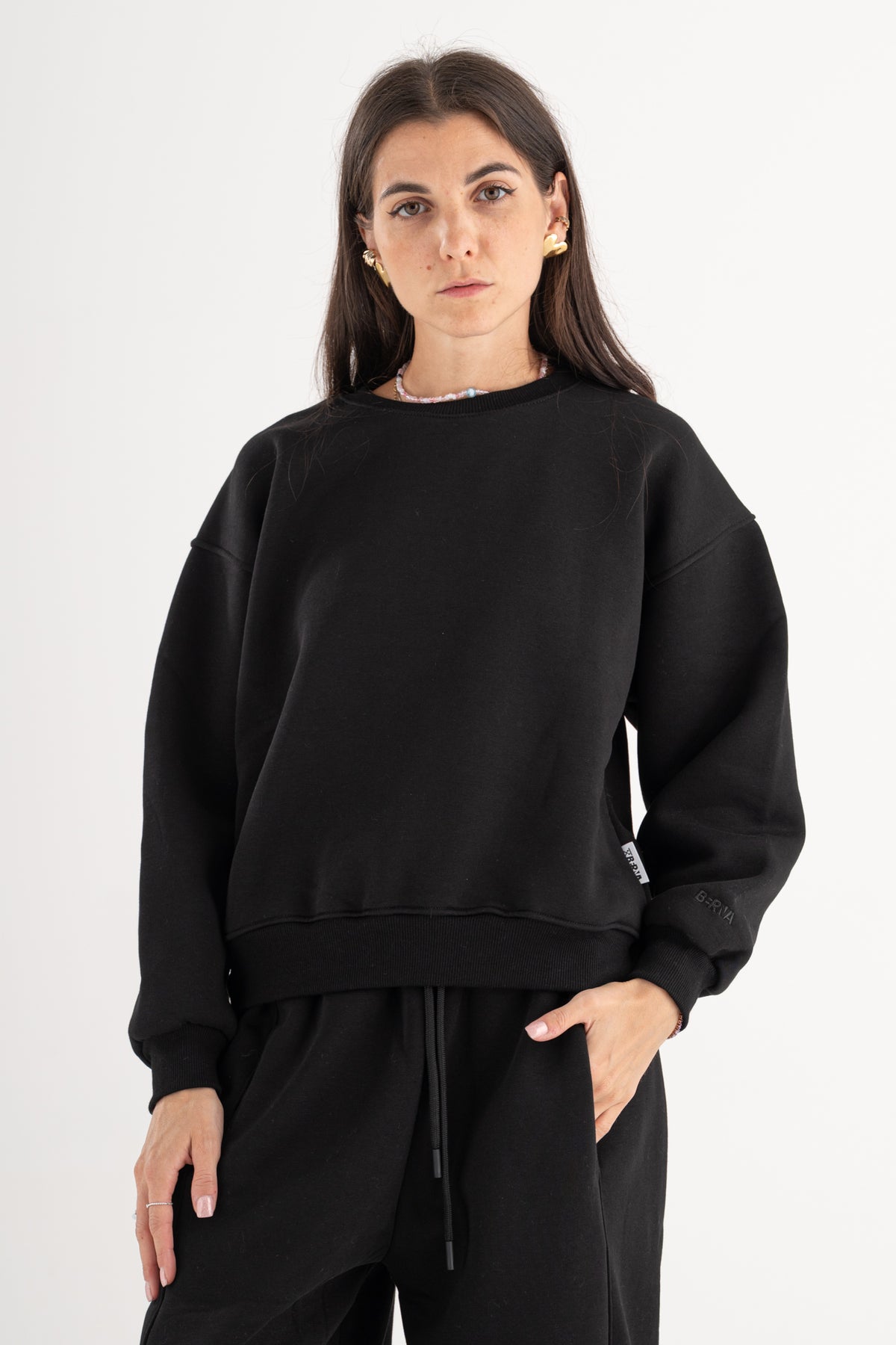 Felpa round basic Fw/26/27