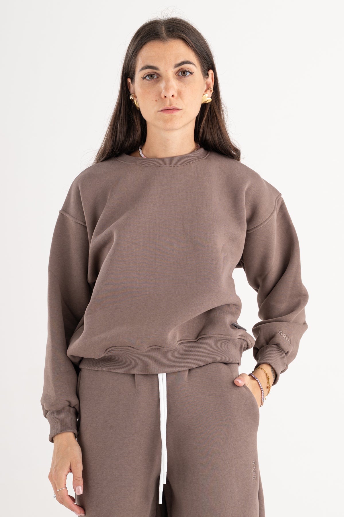 Felpa round basic Fw/26/27