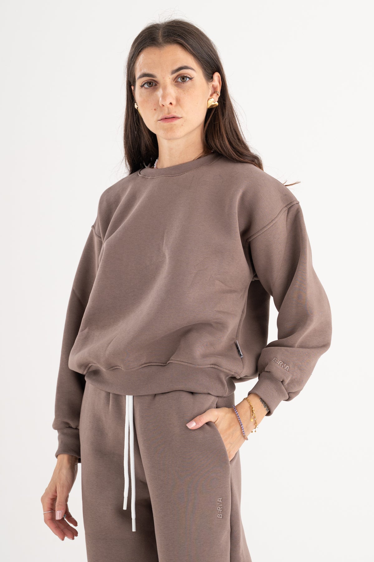 Felpa round basic Fw/26/27