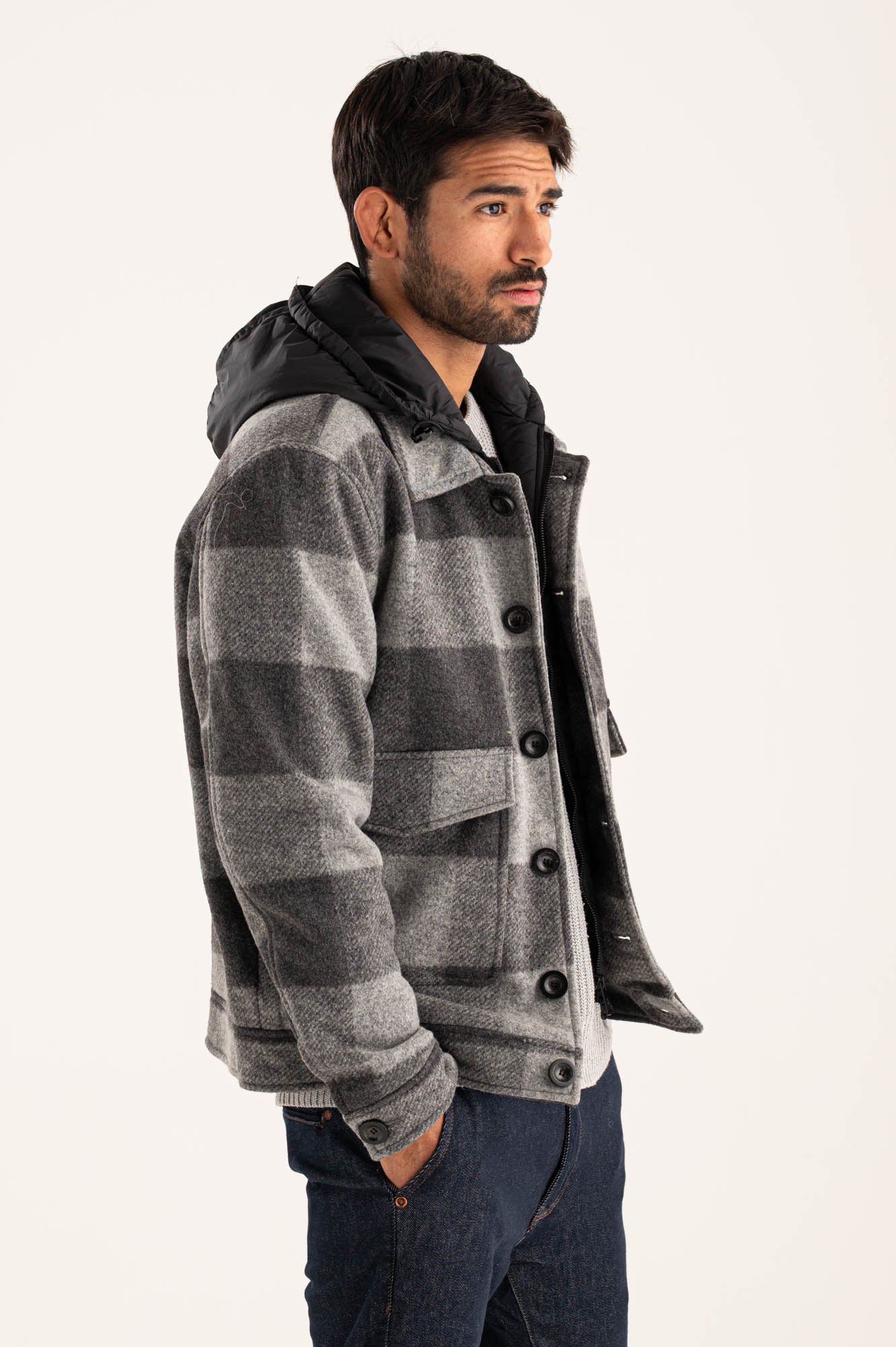 Overshirt check Gianni Lupo