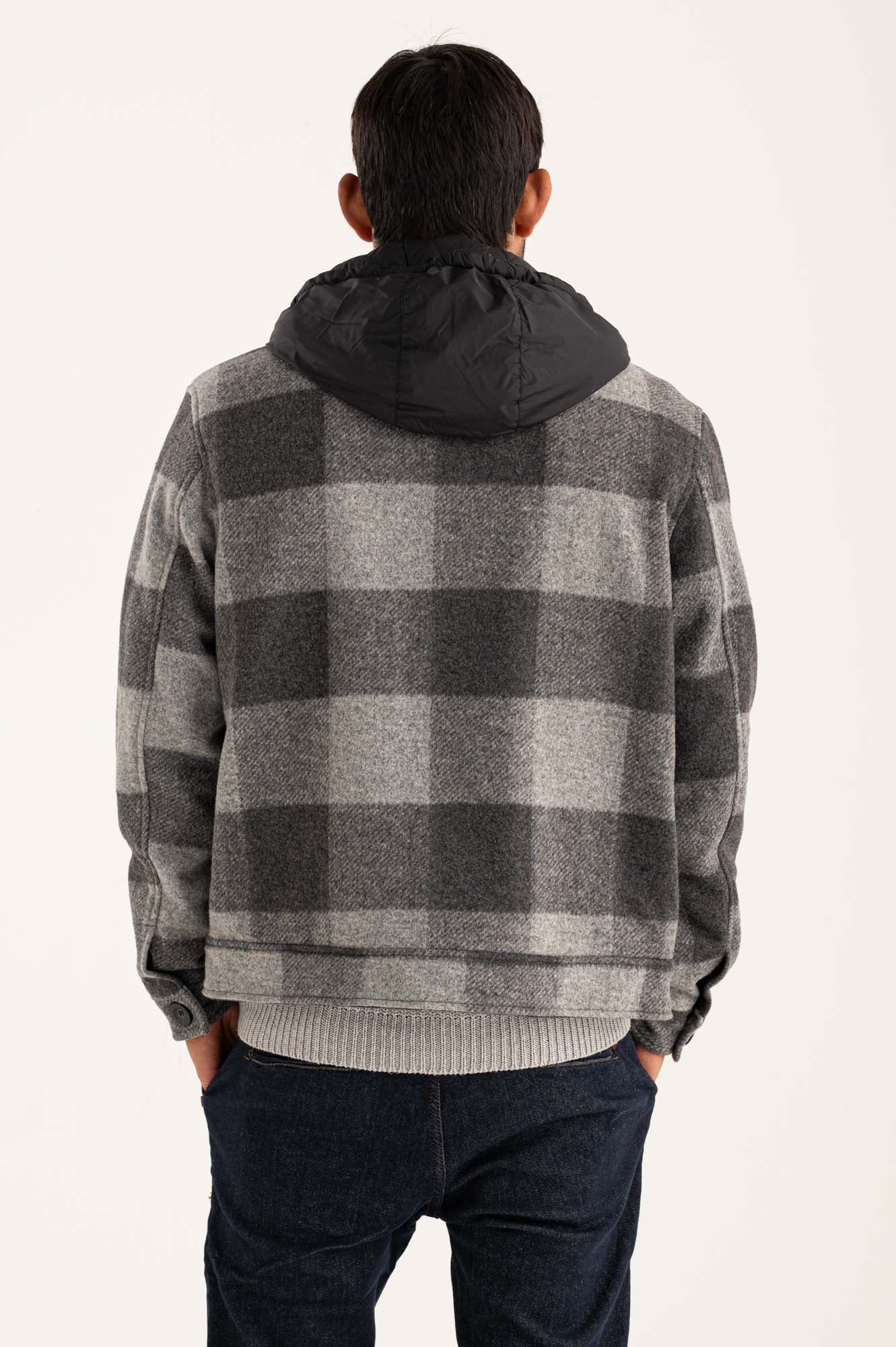 Overshirt check Gianni Lupo