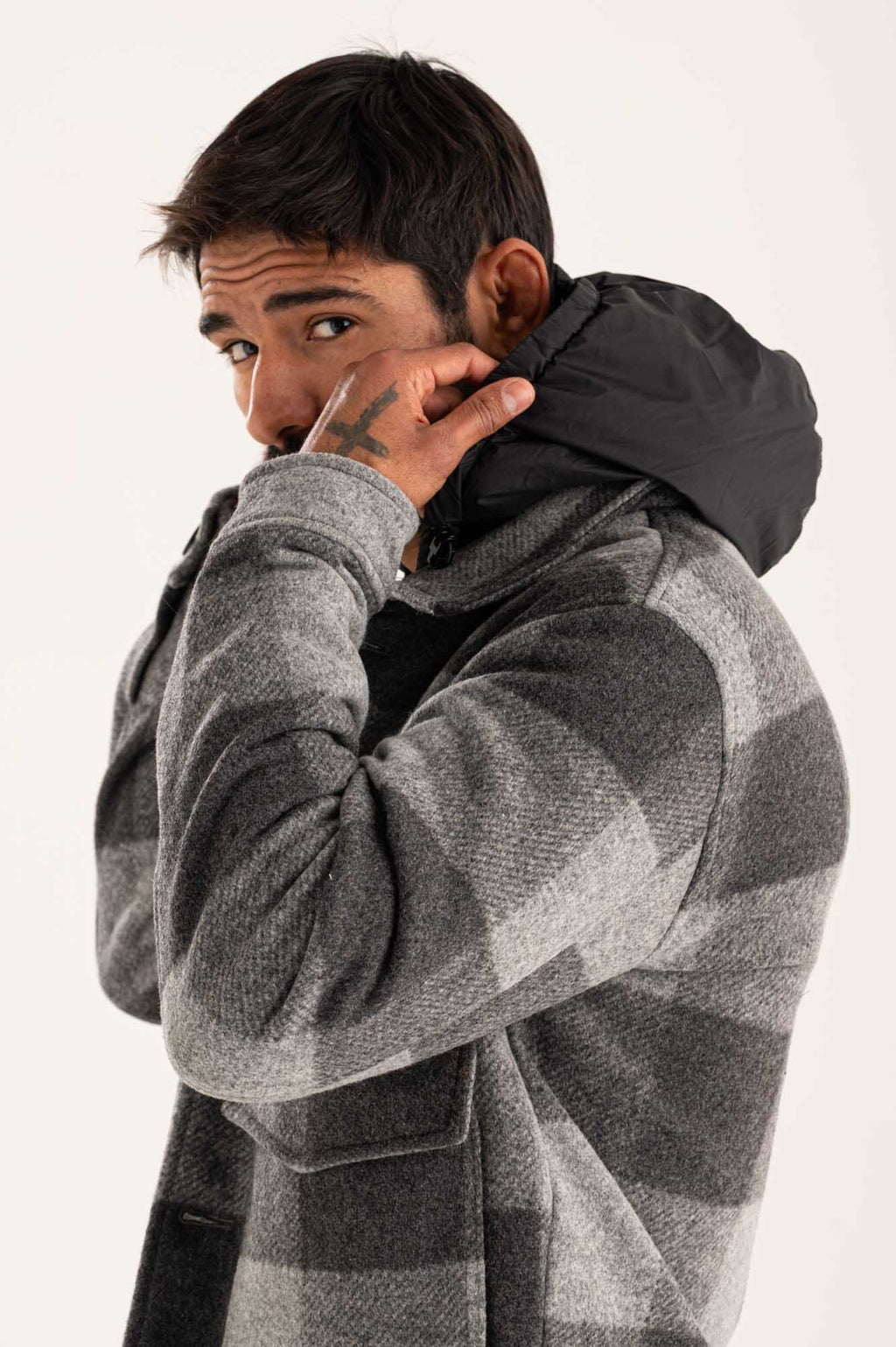 Overshirt check Gianni Lupo