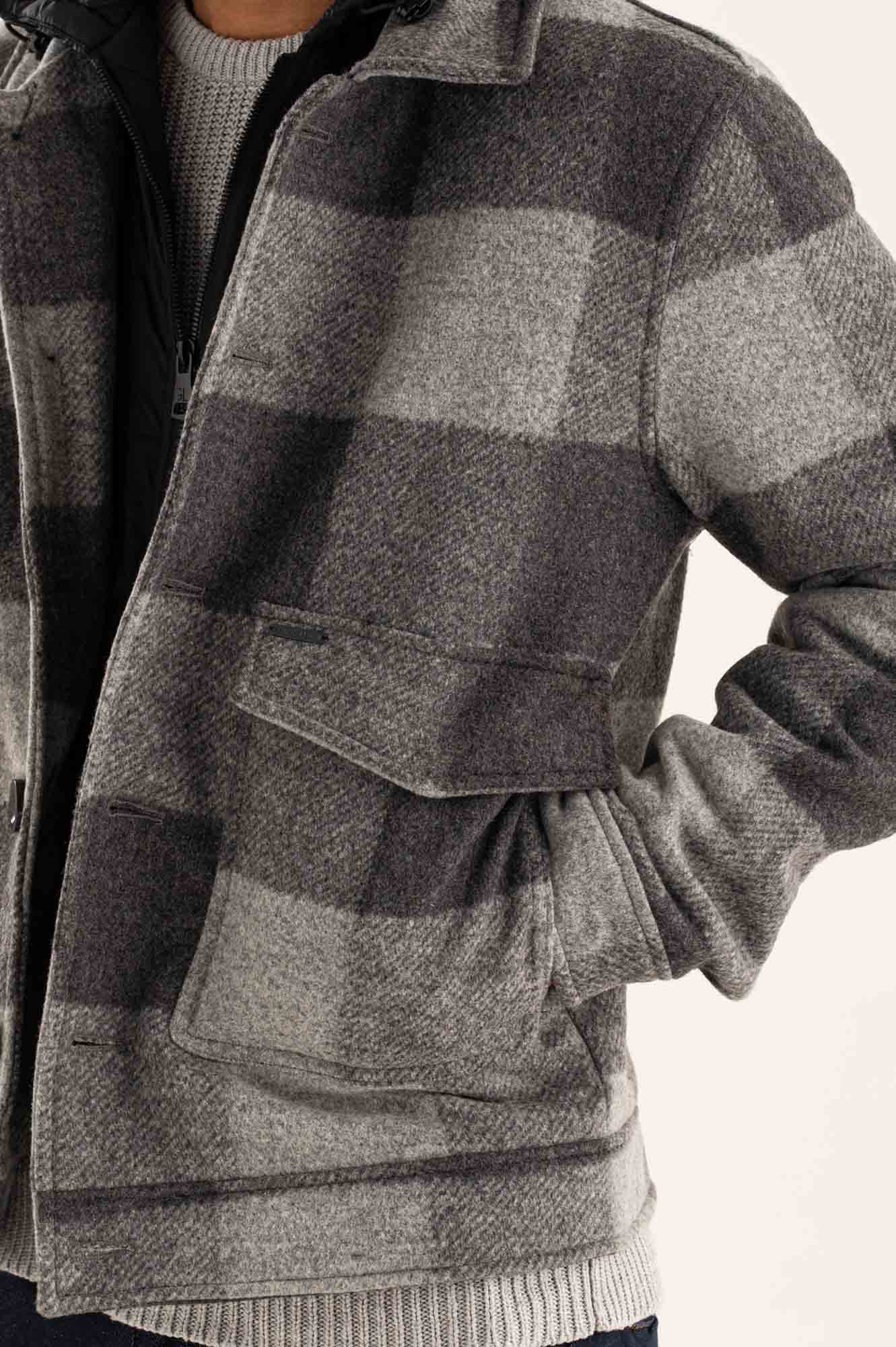 Overshirt check Gianni Lupo