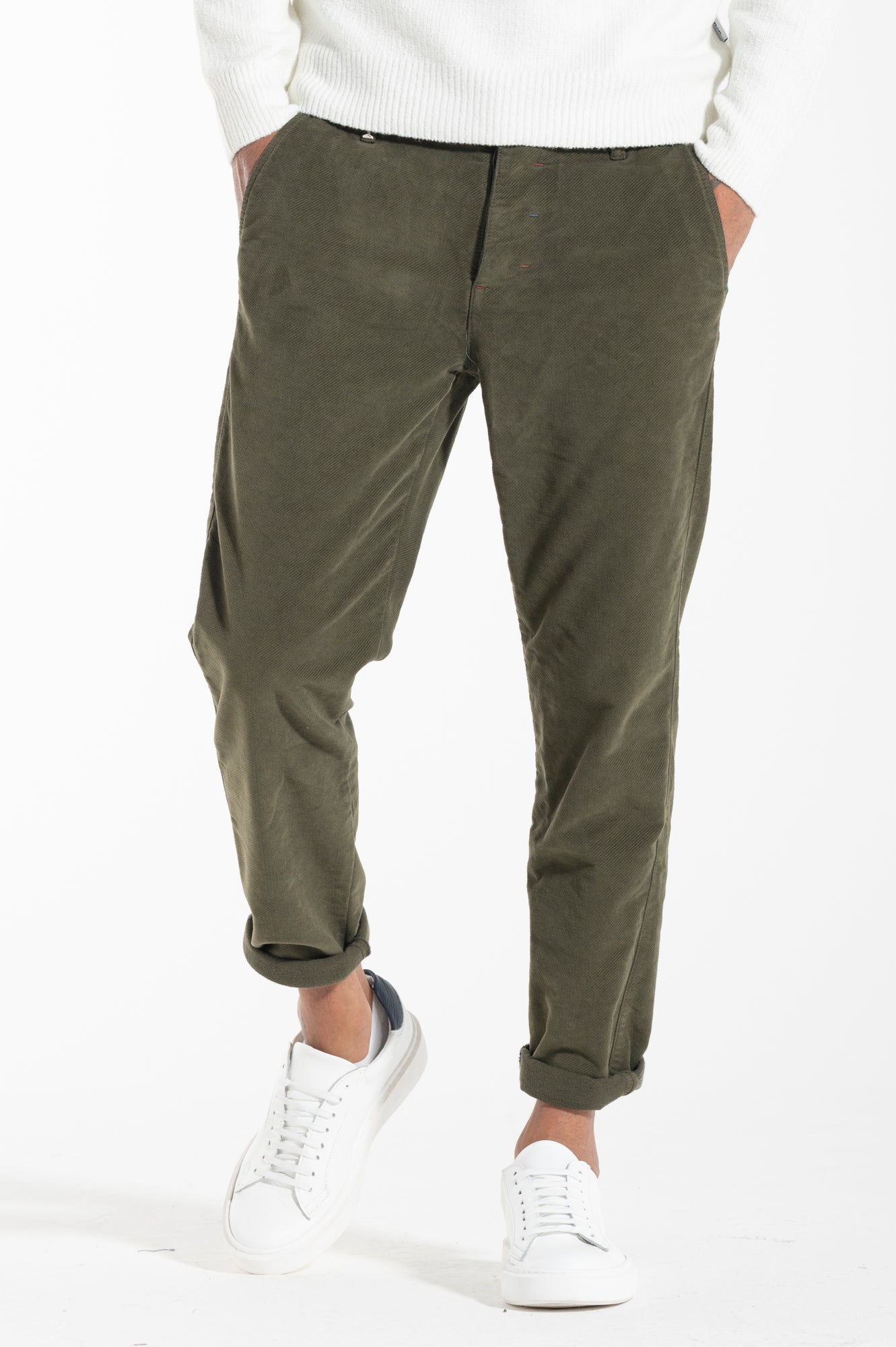 Chinos Berna in velluto
