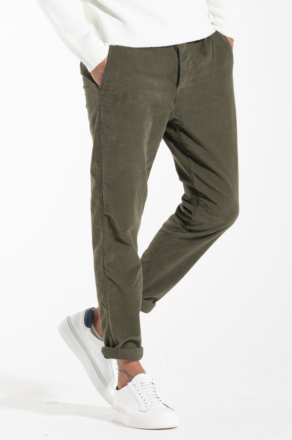 Chinos Berna in velluto
