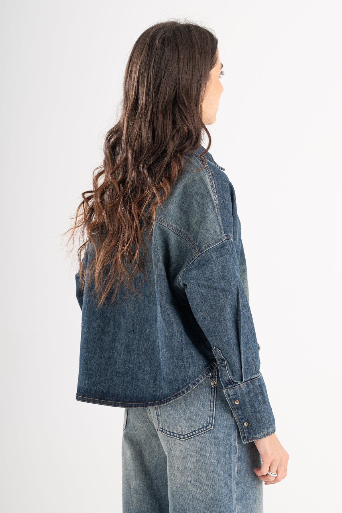 Camicia cropped Berna