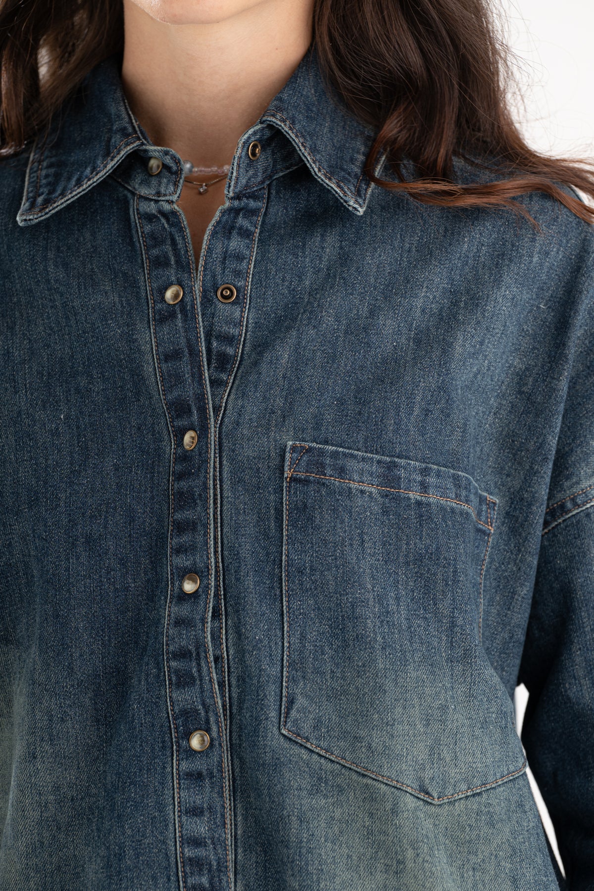 Camicia cropped Berna