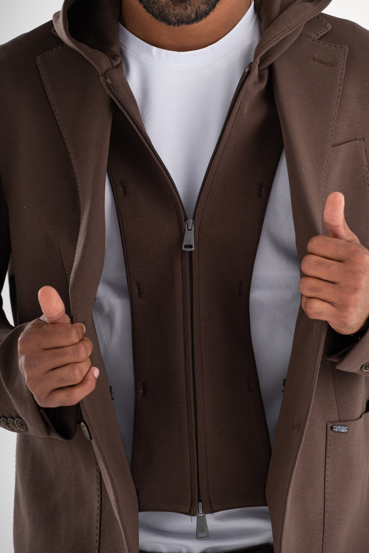 Blazer hood Gianni Lupo