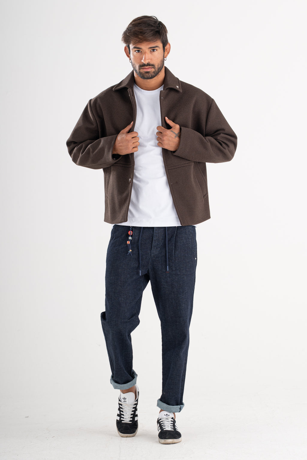 Cappotto cropped Percy