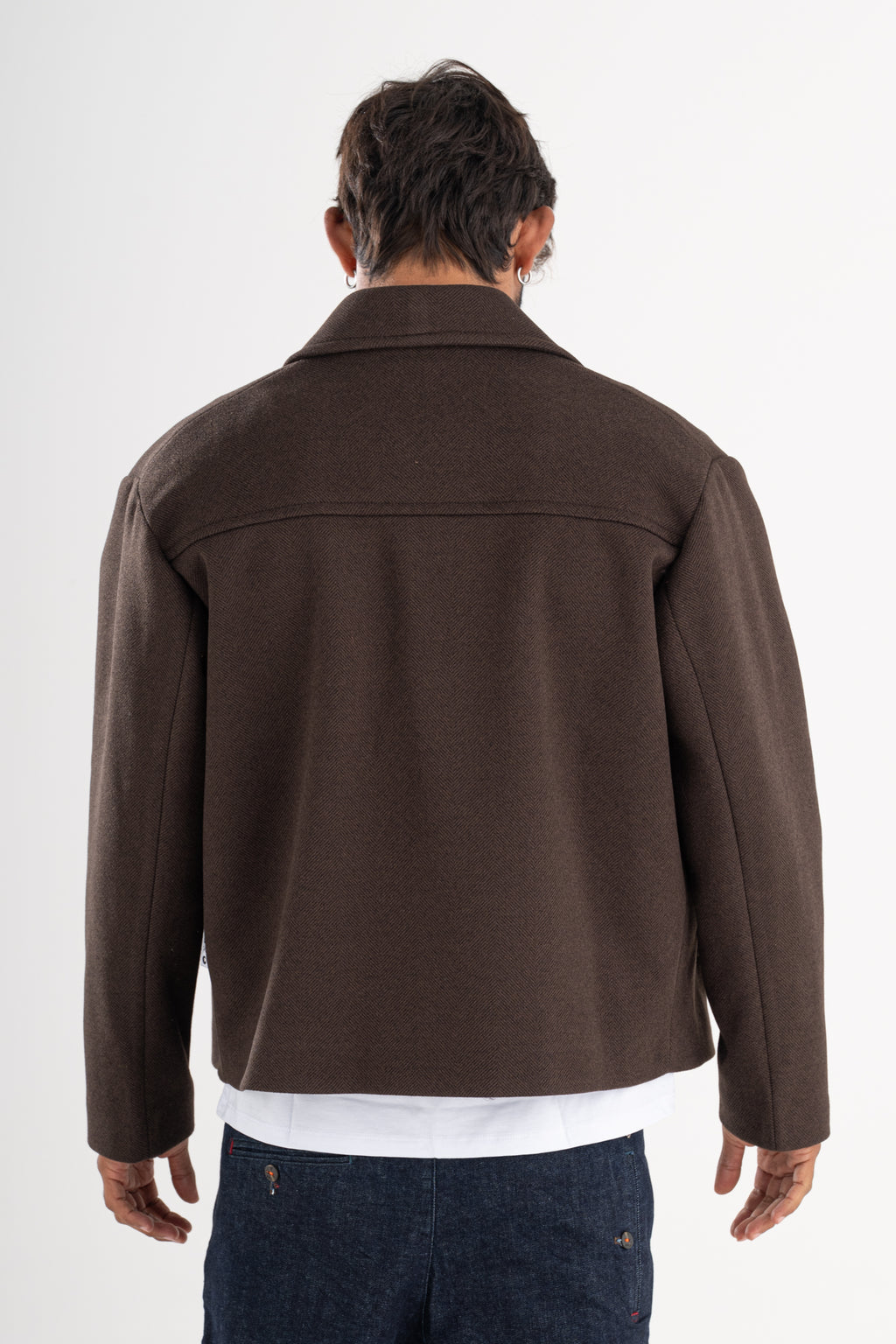 Cappotto cropped Percy