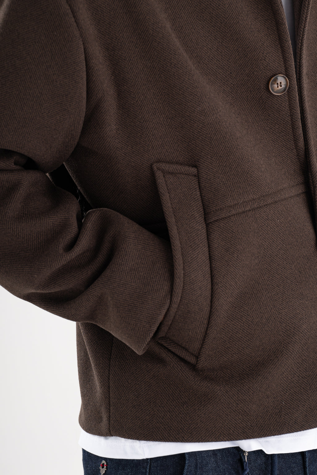 Cappotto cropped Percy