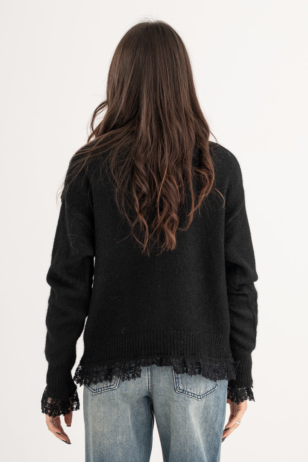 Cardigan pizzo