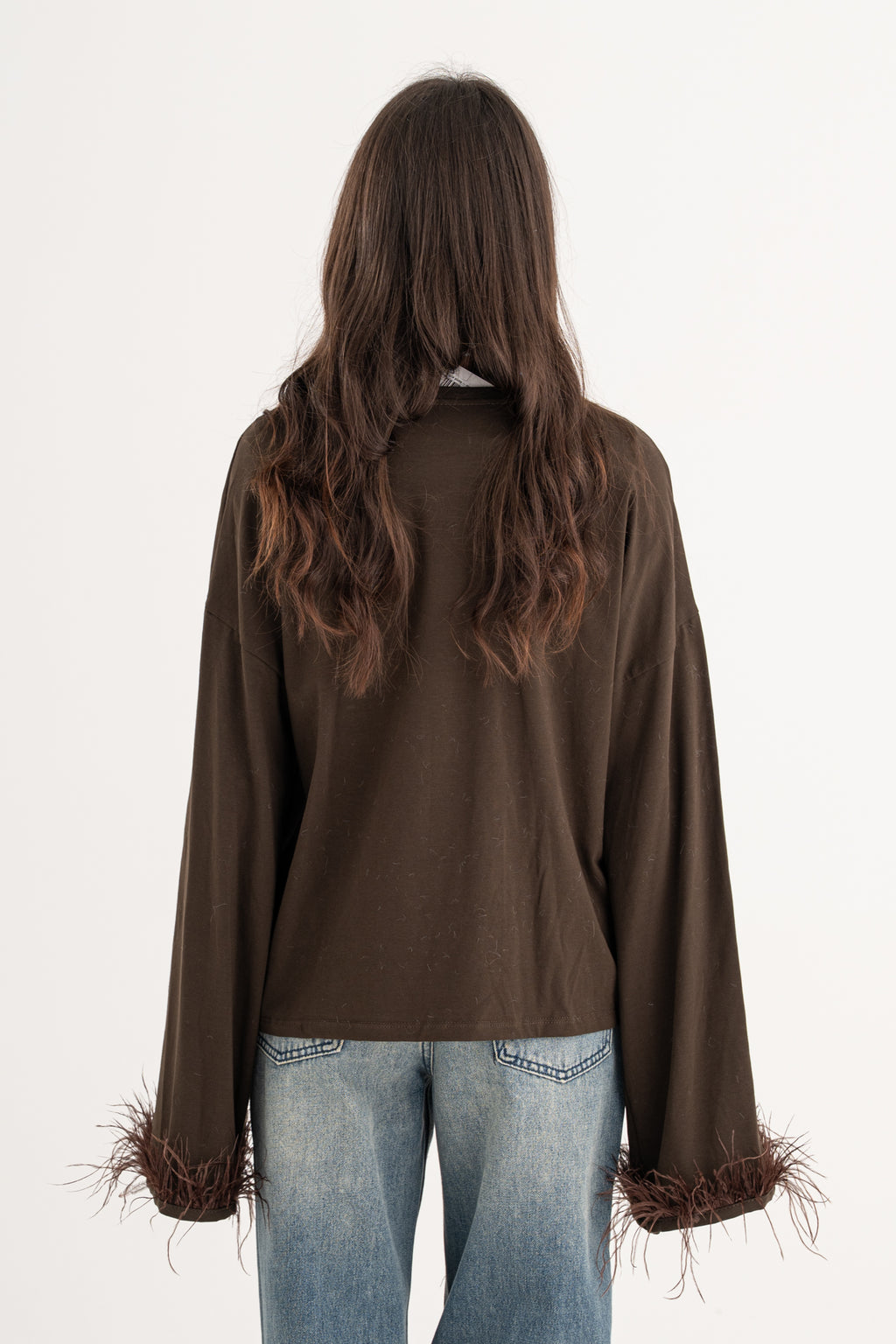 Maglia piume