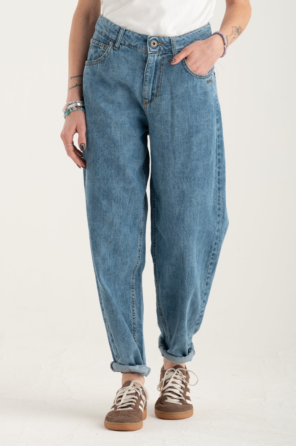 Jeans mom ultra leggero Berna