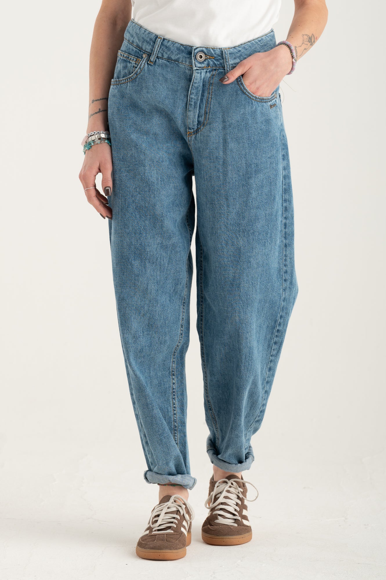 Jeans mom ultra leggero Berna